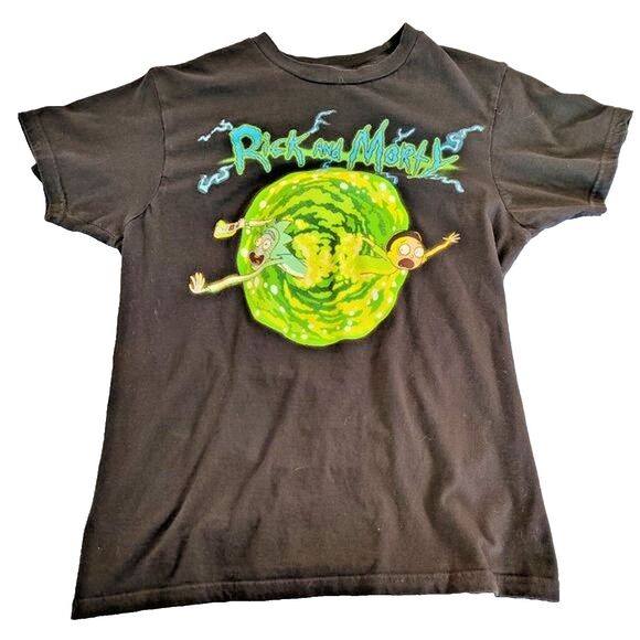 Rick and Morty T-Shirt Size Small 2017-Adult Swim - Picture 1 of 4
